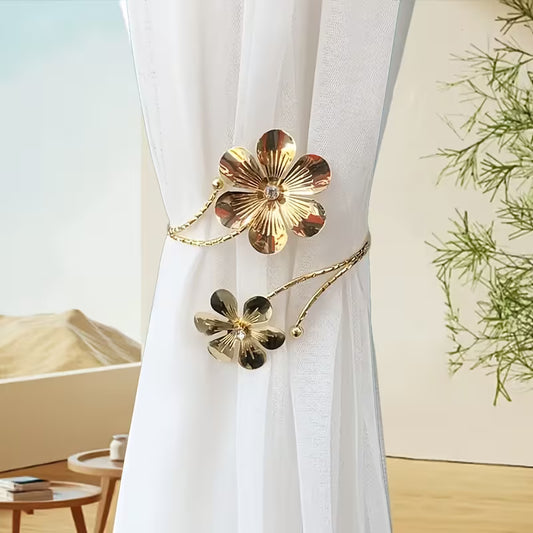Flower Shaped Curtain Tieback