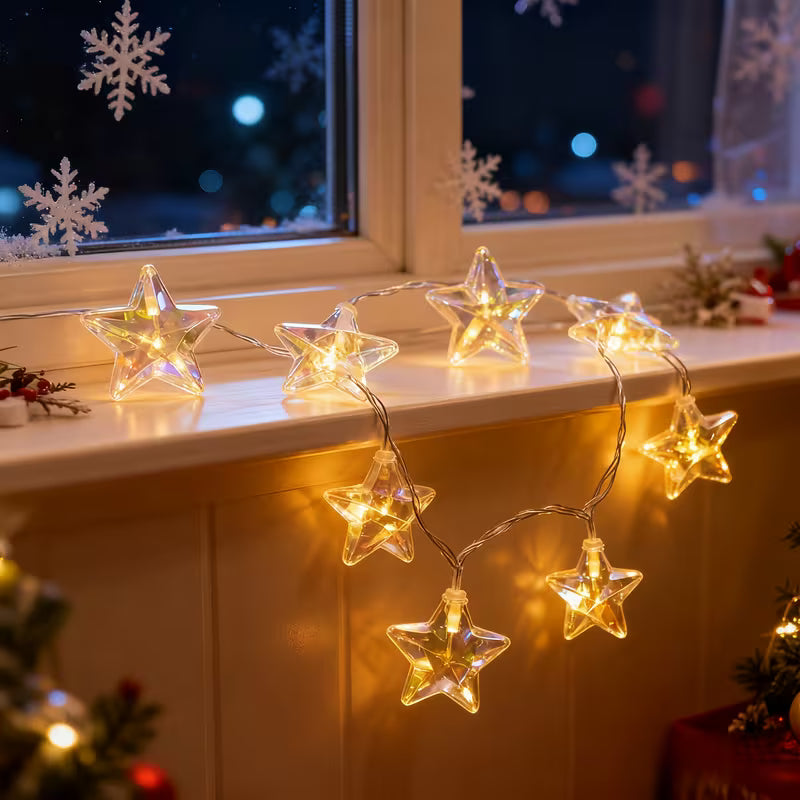 Battery Operated LED Christmas String Lights