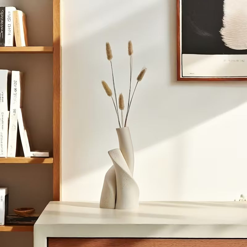 2-Pack Asymmetrical Minimalist Wall Vases