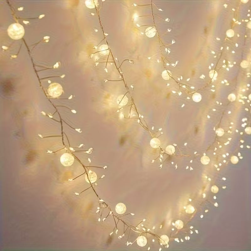 LED Ice Crack String Lights