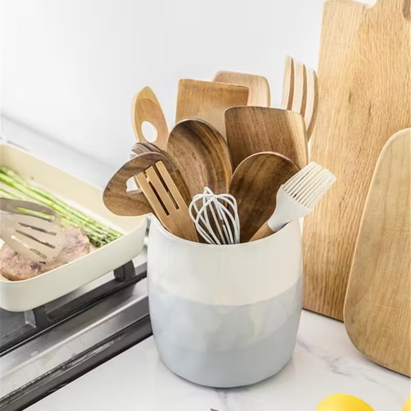 Ceramic Kitchen Utensil Holder