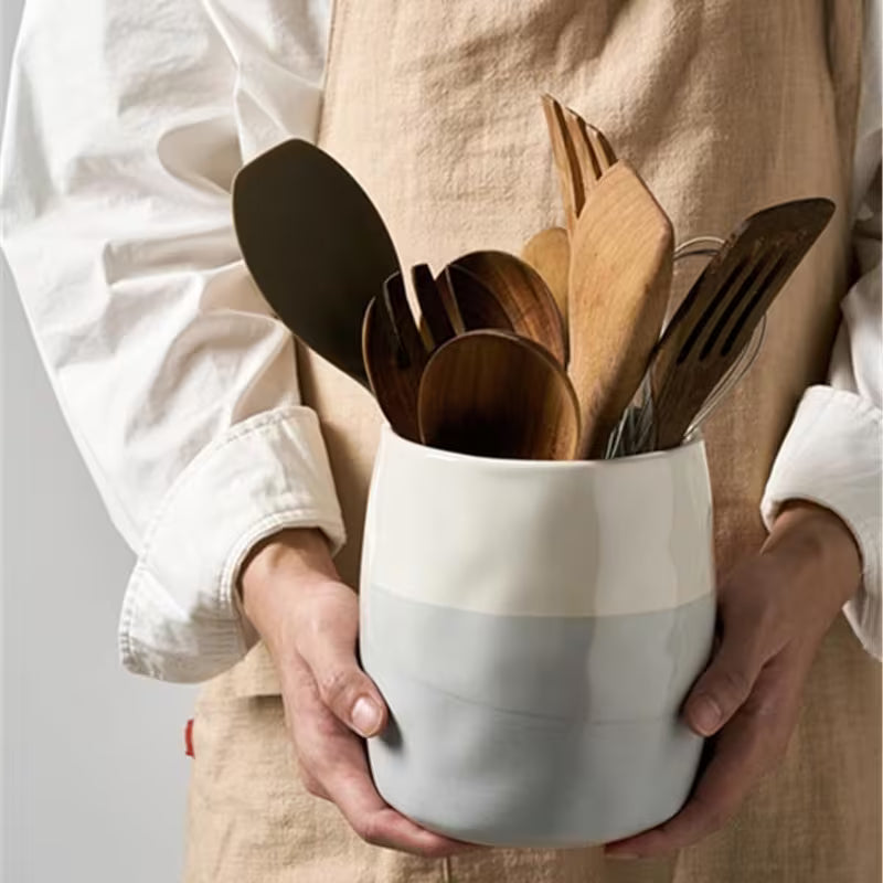 Ceramic Kitchen Utensil Holder