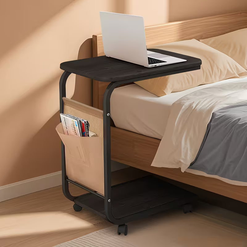 C-Shaped Bedside Side Table
