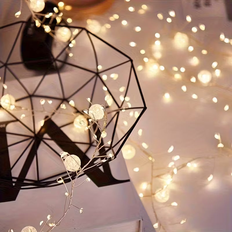 LED Ice Crack String Lights