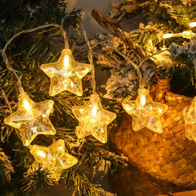 Battery Operated LED Christmas String Lights