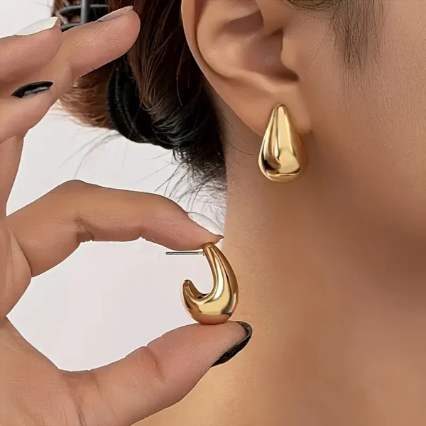 Boucles d’Oreilles Résine Vintage – Forme C